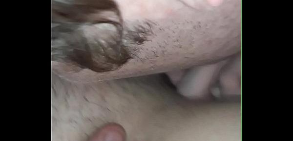  I Cum in his face real hard while he eats my pussy